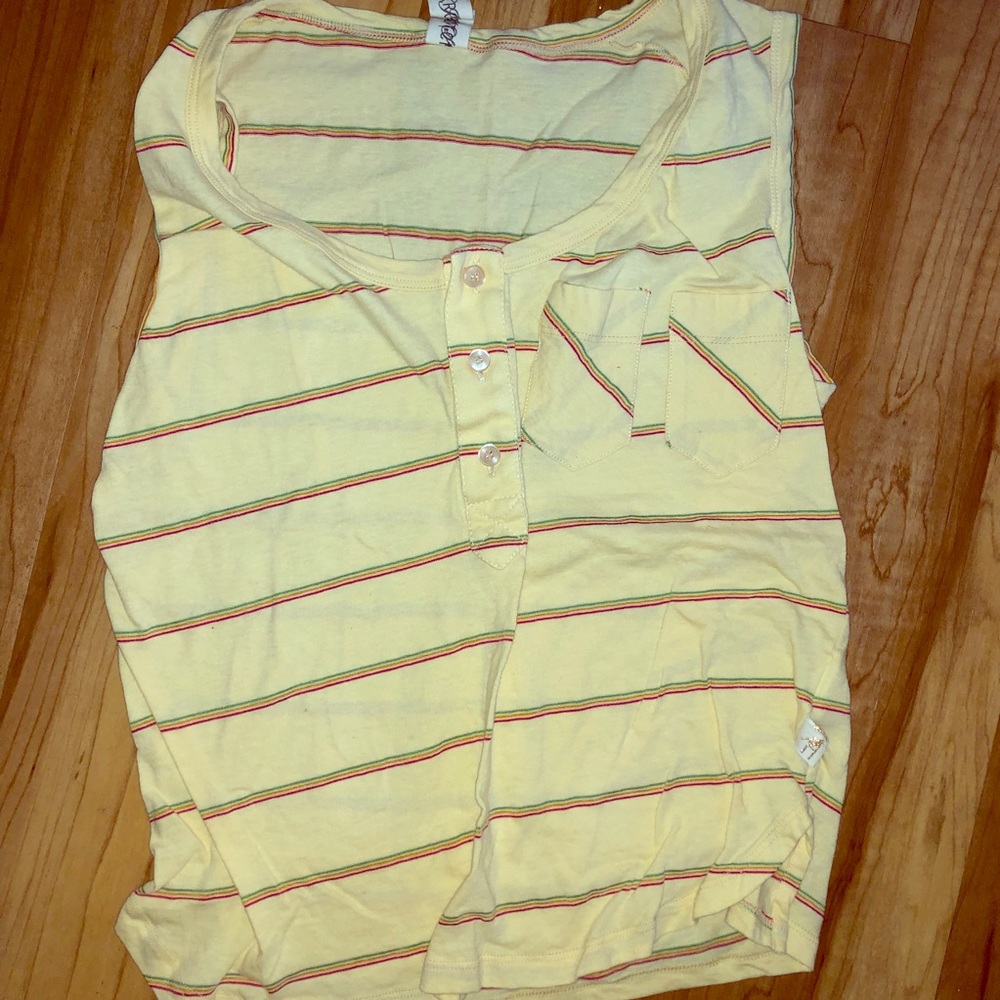 Herchcovitch Rasta striped top ❤️💛💚